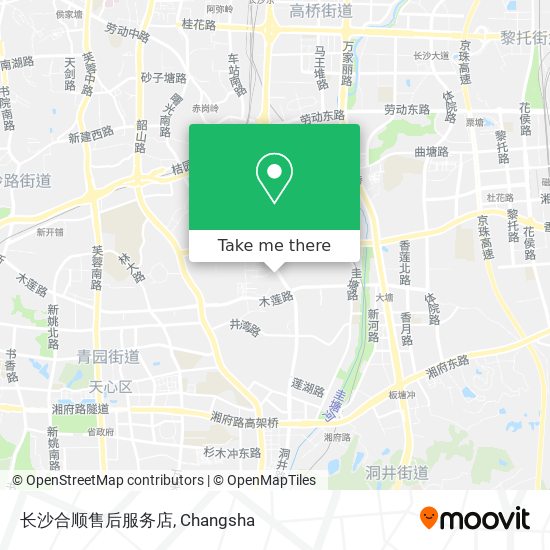 长沙合顺售后服务店 map