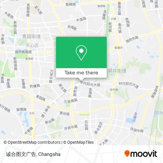诚合图文广告 map