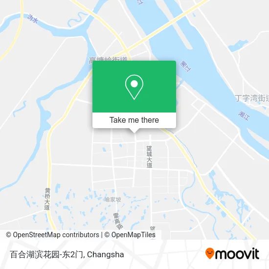 百合湖滨花园-东2门 map