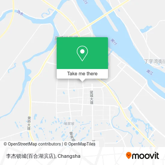 李杰锁城(百合湖滨店) map