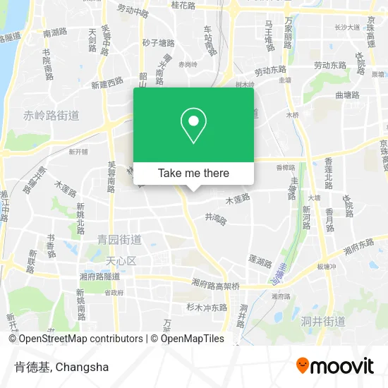肯德基 map