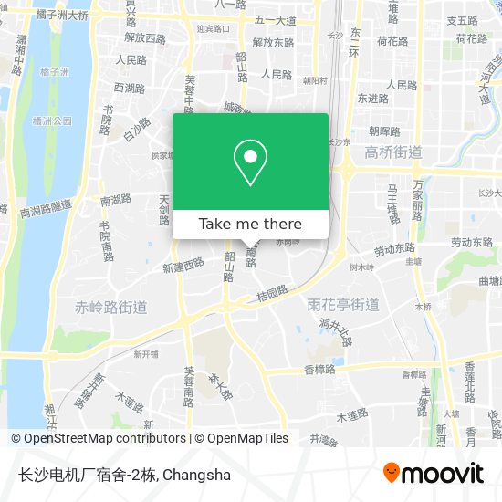 长沙电机厂宿舍-2栋 map