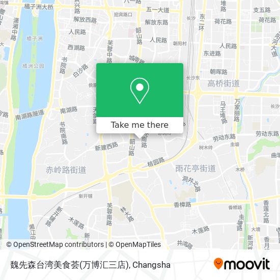 魏先森台湾美食荟(万博汇三店) map