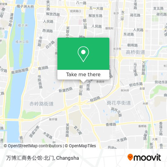 万博汇商务公馆-北门 map