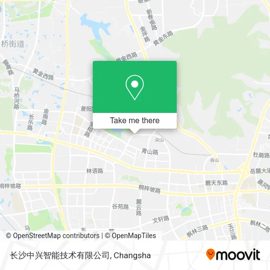 长沙中兴智能技术有限公司 map