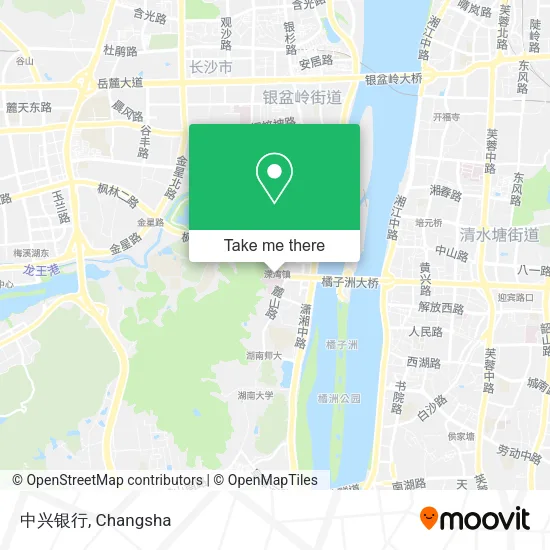 中兴银行 map