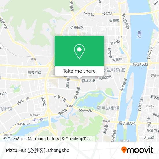 Pizza Hut (必胜客) map