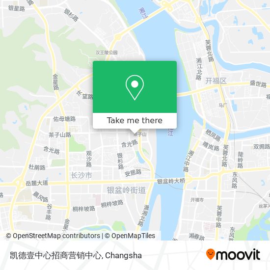 凯德壹中心招商营销中心 map