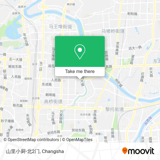 山里小厨-北2门 map