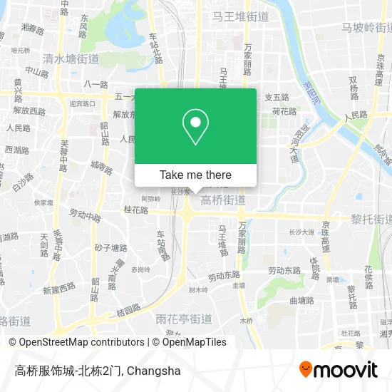 高桥服饰城-北栋2门 map