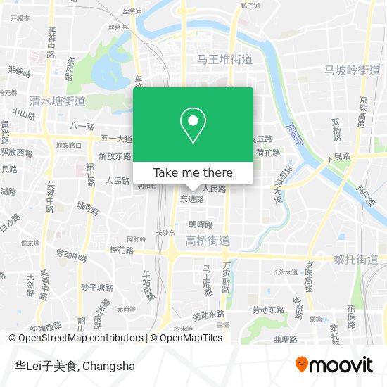 华Lei子美食 map