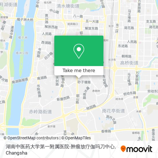 湖南中医药大学第一附属医院-肿瘤放疗伽玛刀中心 map