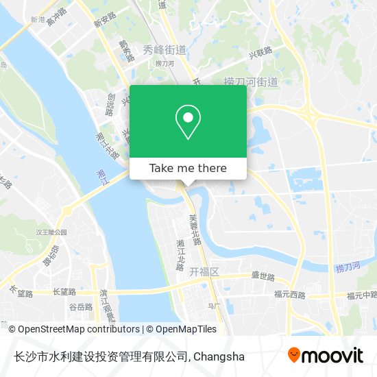 长沙市水利建设投资管理有限公司 map