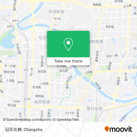冠军街舞 map