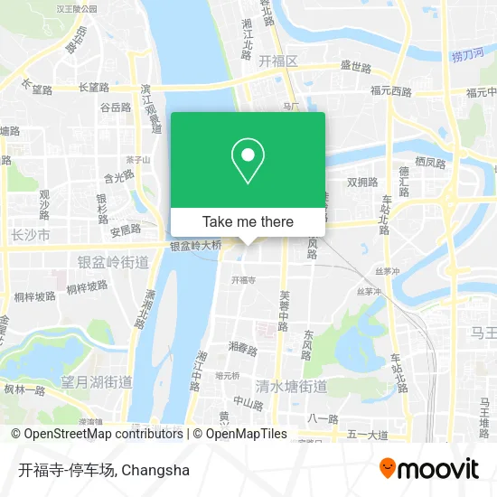 开福寺-停车场 map