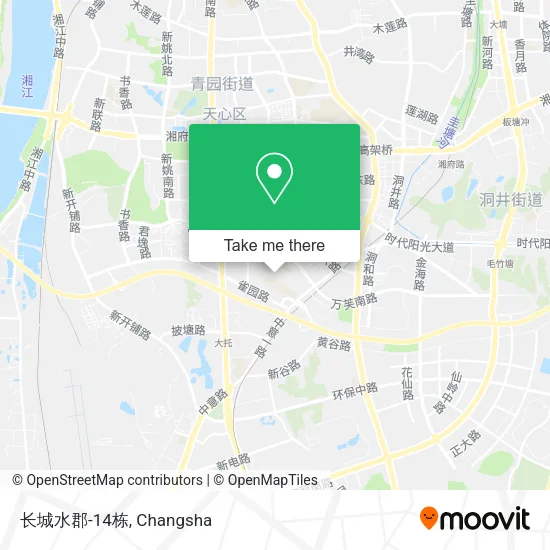 长城水郡-14栋 map