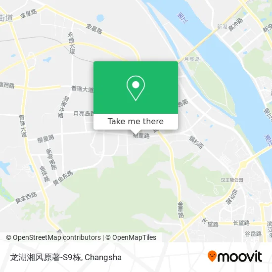 龙湖湘风原著-S9栋 map