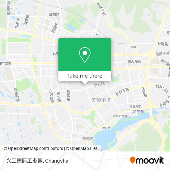 兴工国际工业园 map