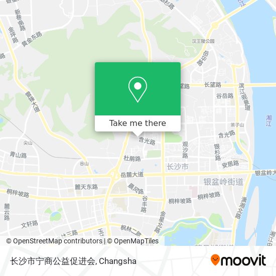 长沙市宁商公益促进会 map