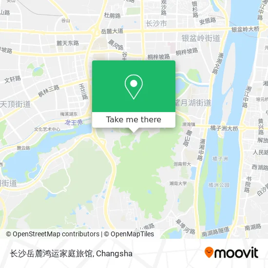 长沙岳麓鸿运家庭旅馆 map