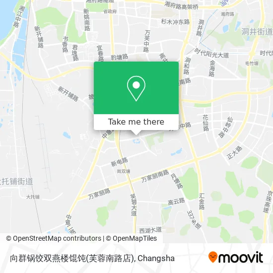 向群锅饺双燕楼馄饨(芙蓉南路店) map