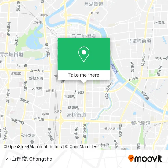 小白锅饺 map