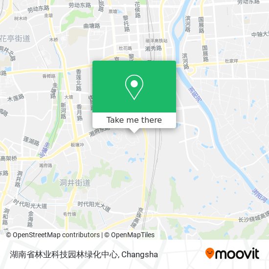 湖南省林业科技园林绿化中心 map