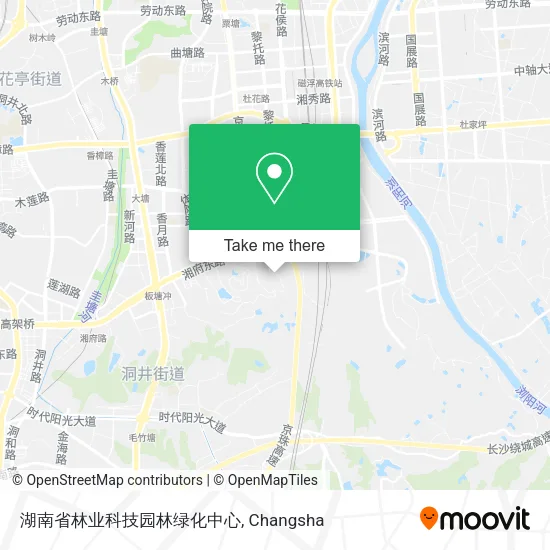 湖南省林业科技园林绿化中心 map