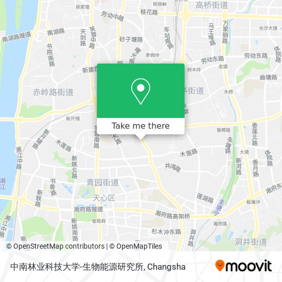 中南林业科技大学-生物能源研究所 map