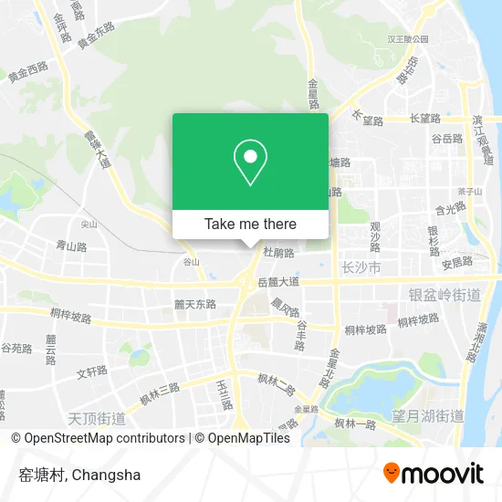 窑塘村 map