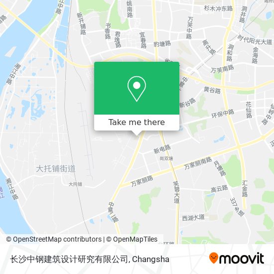 长沙中钢建筑设计研究有限公司 map