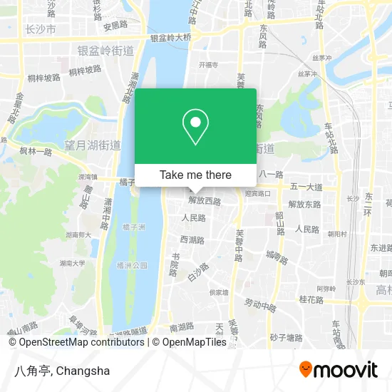 八角亭 map