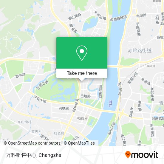 万科租售中心 map