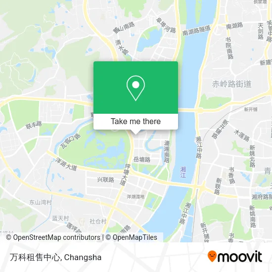万科租售中心 map