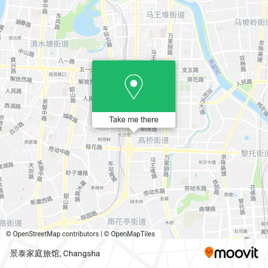景泰家庭旅馆 map