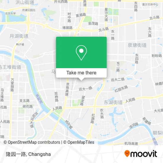 隆园一路 map