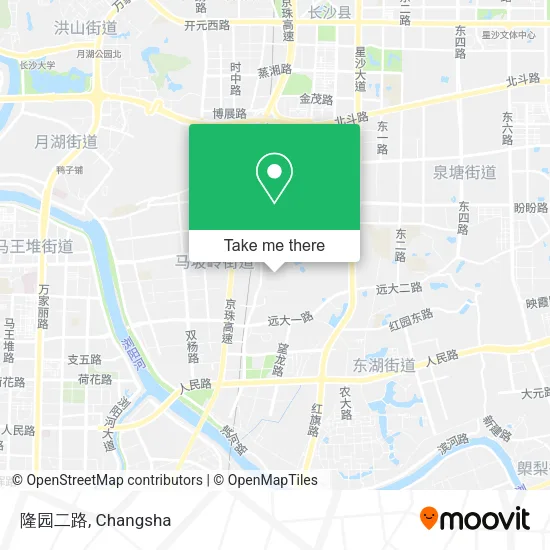 隆园二路 map