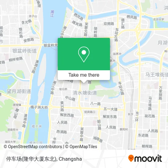 停车场(隆华大厦东北) map
