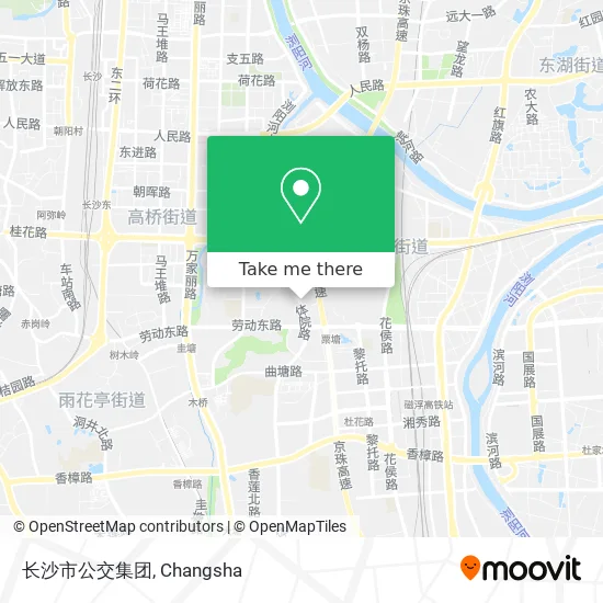 长沙市公交集团 map