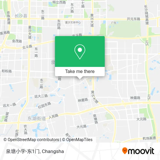 泉塘小学-东1门 map
