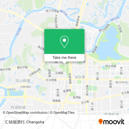汇锦烟酒行 map