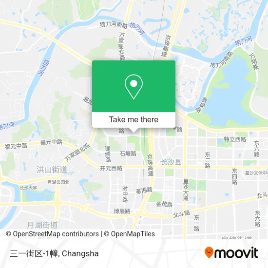 三一街区-1幢 map