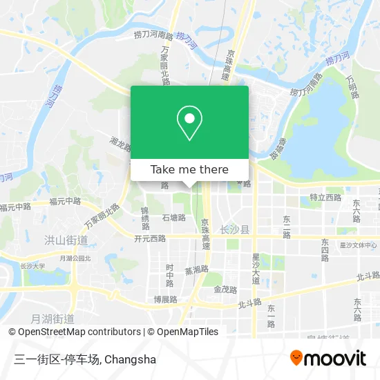 三一街区-停车场 map