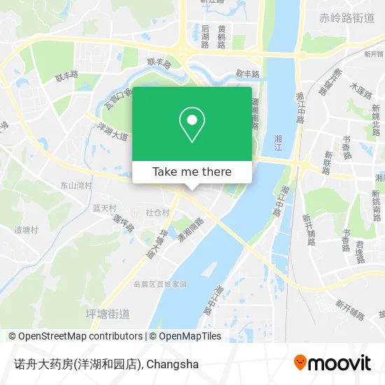 诺舟大药房(洋湖和园店) map