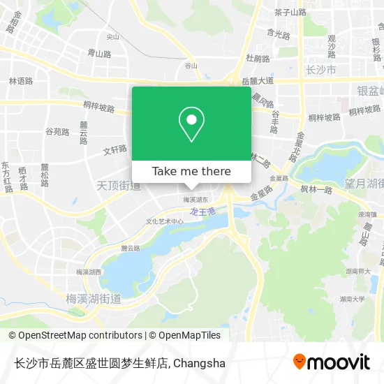 长沙市岳麓区盛世圆梦生鲜店 map