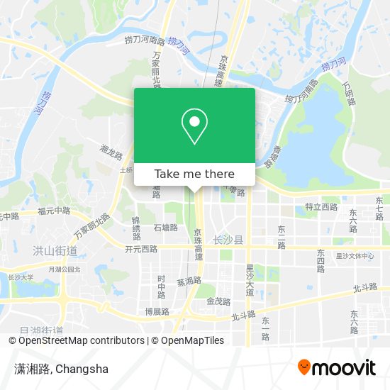 潇湘路 map