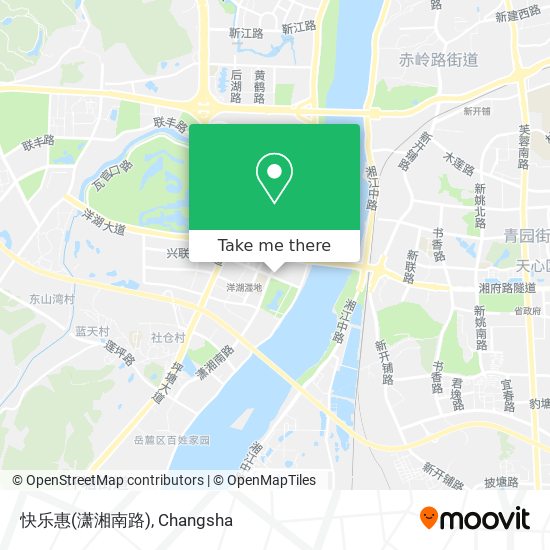 快乐惠(潇湘南路) map