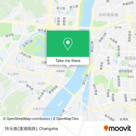 快乐惠(潇湘南路) map