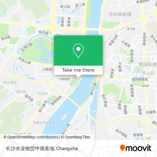 长沙水业物贸坪塘基地 map