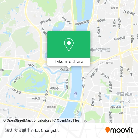潇湘大道联丰路口 map